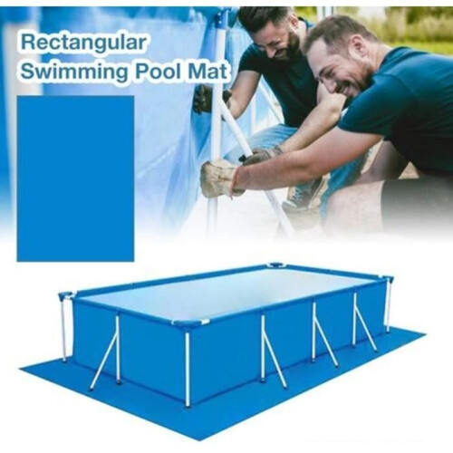 Schwimmbad-Bodenmatte – Blau – Rechteckig 2