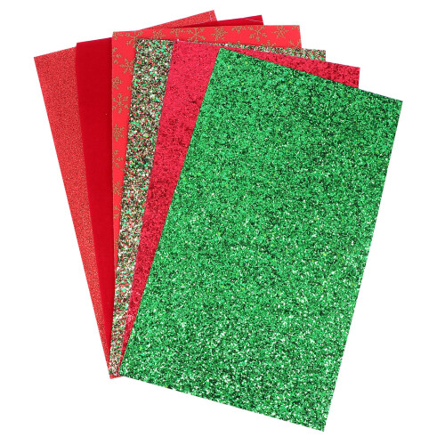 Cuir Noël Feuille Imprimée Pour DIY 1