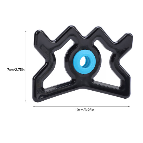 Kunststoff-Billardbrücke für den Billardtisch – Schwarz/Blau 1