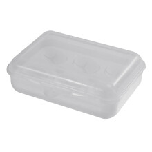 Clear & Sealed Design Egg Storage Solution, Leakproof Shockproof Protection Plastic Egg Storage Box, Snap Sealing Lid Dustproof Container with Lid,