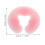 Coussin U En Silicone Rose Pour Massage Table Beauté 3