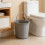 Plastic Adult Bedside Potty Bucket with Splash Guard and Handle 5