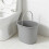 Plastic Adult Bedside Potty Bucket with Splash Guard and Handle 7