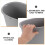 Plastic Adult Bedside Potty Bucket with Splash Guard and Handle 8
