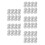 150Pcs White Plastic Flights for Dart Game Accessories Steel Tip 5