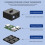 USB 2.0 Switch Selector 1 In 2 Out or 2 In 1 Out for Printer Scanner Keyboard 3