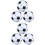 6Pièces Ballons Gonflables Pour En PVC Multiusage 6