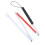 Foldable Aluminum Alloy Blind Cane with Rubber Handle, 4-Fold Mobility Stick 7