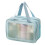 Blue Makeup Bag 31x15x21cm, Increased Capacity 2