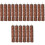 18Pcs Multi-Functional Dark Brown Wax Stamping Sticks for DIY Crafts 4