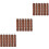18Pcs Multi-Functional Dark Brown Wax Stamping Sticks for DIY Crafts 6