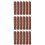 18Pcs Multi-Functional Dark Brown Wax Stamping Sticks for DIY Crafts 9