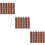 18Pcs Multi-Functional Dark Brown Wax Stamping Sticks for DIY Crafts 10