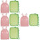 8Pcs Cartoon Double-Sided Plastic Cutting Boards Sturdy Kitchen 8