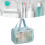 Blue Makeup Bag 31x15x21cm, Increased Capacity 8