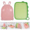8Pcs Cartoon Double-Sided Plastic Cutting Boards Sturdy Kitchen 11