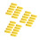 30Pcs 4 Inch Sponge Paint Rollers with Embossed Texture for Walls 3