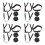 8Ensembles Accessoire Casque Réglable Mentonnière 8