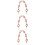 3St Handbag Strap Acryl Roze Modeketting Duurzame Vervanging 9