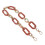 3St Handbag Strap Acryl Roze Modeketting Duurzame Vervanging 11