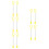 10Pcs Crisp Sound Triangle Iron Sticks Mallet with Comfortable Grip 7