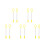 10Pcs Crisp Sound Triangle Iron Sticks Mallet with Comfortable Grip 9