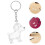 4Pièces - Transparent En Zinc Pour Collection Poils De 8