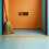 5Pcs Black Acrylic Exit Sign with Arrow Self Adhesive for Business Use 4