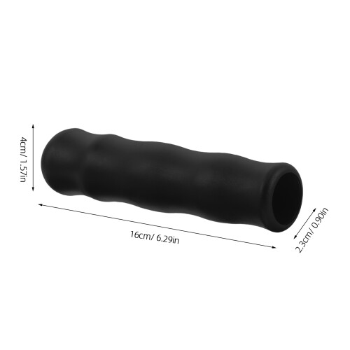 Black Exercise Grip Wraps for Gym Bars and Pull-Up Handles 1
