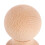 4Pcs Wood Bed Post Caps Beige Solid Wood Finials for Home Staircase 7