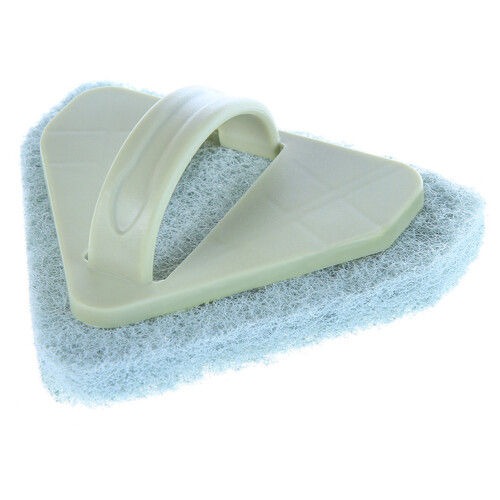 2 Pcs Cleaning Scouring Pad Triangle Sponge 1