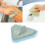 2 Pcs Cleaning Scouring Pad Triangle Sponge 9