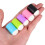 40Pièces Tampons Peinture Compact Éponge Plastique Couleurs Multiples 4