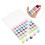 40Pièces Tampons Peinture Compact Éponge Plastique Couleurs Multiples 11