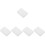 5Pcs White Ski Wax for Snowboard Skateboard Convenient Durable Waxing 6
