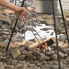 Heavy Duty Stainless Steel BBQ Tongs 55cm