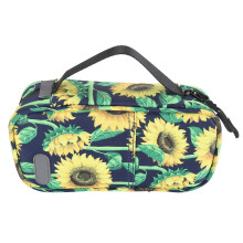 Insulin Cooler Travel Bag with Heat Insulation, Sunflower Design