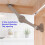 2 Pcs Heavy Duty Lid Hinges Soft Close, Support Hinges Keep Lid Open Safe for Cabinets Kitchen Maximum Support 50Lbs 2