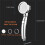 2X High Pressure Shower ,Handheld Showerhead with /Off Full Shutoff Push Button Angle-Adjustable 5