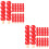 40Pièces Mini Rouges En Résine Pour Décorations Maison Mini 7