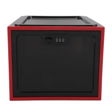 Voedselbewaarcontainer voor een gezonde levensstijl, transparante combinatieslotdoos met 3-cijferige code, BPA-vrije, stapelbare plastic bewaardoos.