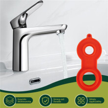 Faucet Aerator Bathroom Sink Aerator, Kitchen Faucet Aerator Replacement Parts with Brass Shell Faucet Aerator Wrench