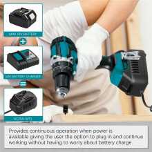 Convertidor de CA 110 V A CC 18 V para LXT de 18 V Herramientas Inalámbricas, Convertidor de CA A CC de 500 W, Adaptador Transformador de CA