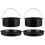 2Sets Compact Non-Stick Cake Barrel Round Pizza Pan for Home Baking 2