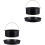 2Sets Compact Non-Stick Cake Barrel Round Pizza Pan for Home Baking 3