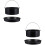 2Sets Compact Non-Stick Cake Barrel Round Pizza Pan for Home Baking 6