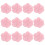 60Pièces Cachets De Cire Rose Auto-Adhésifs 3D Pour Scrapbooking 3