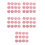 60Pièces Cachets De Cire Rose Auto-Adhésifs 3D Pour Scrapbooking 5