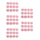60Pièces Cachets De Cire Rose Auto-Adhésifs 3D Pour Scrapbooking 7