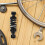 Durable Black Alloy Rear Shock Absorber Spring for Trail Riding 5